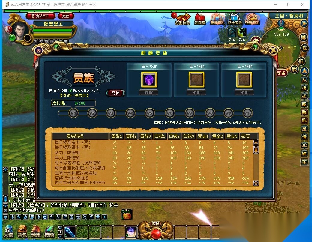 3DMMORPG端游【成吉思汗III皇帝归来完整版】最新整理VM一键单机版+Win系服务端+删档空库+全套资料+解包工具+PC客户端